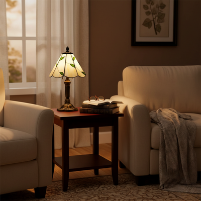 Lampe de table LED rétro d’inspiration baroque