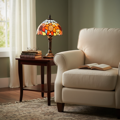 Lampe de table classique d’inspiration baroque