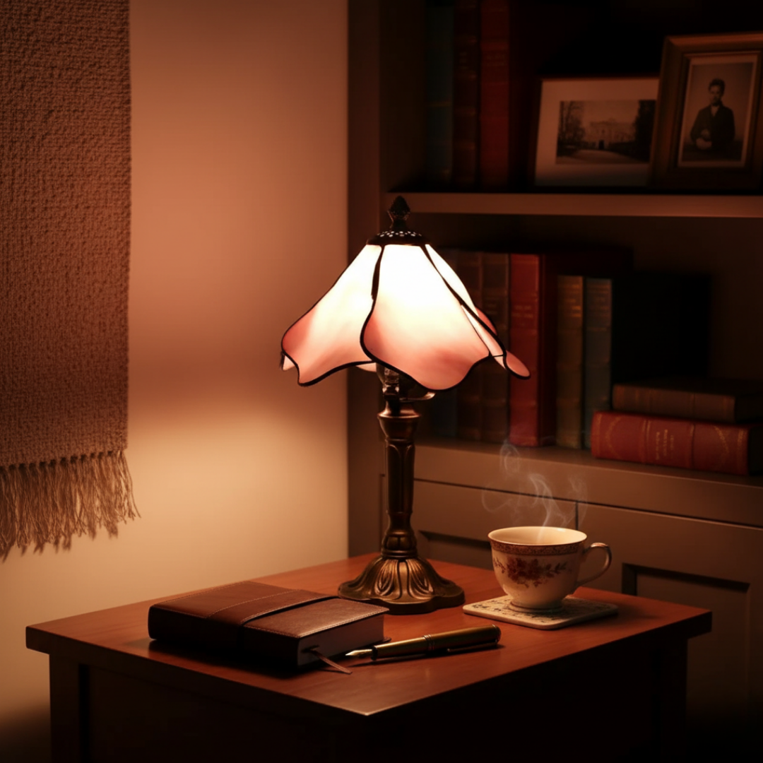 Lampe de table LED baroque artistique