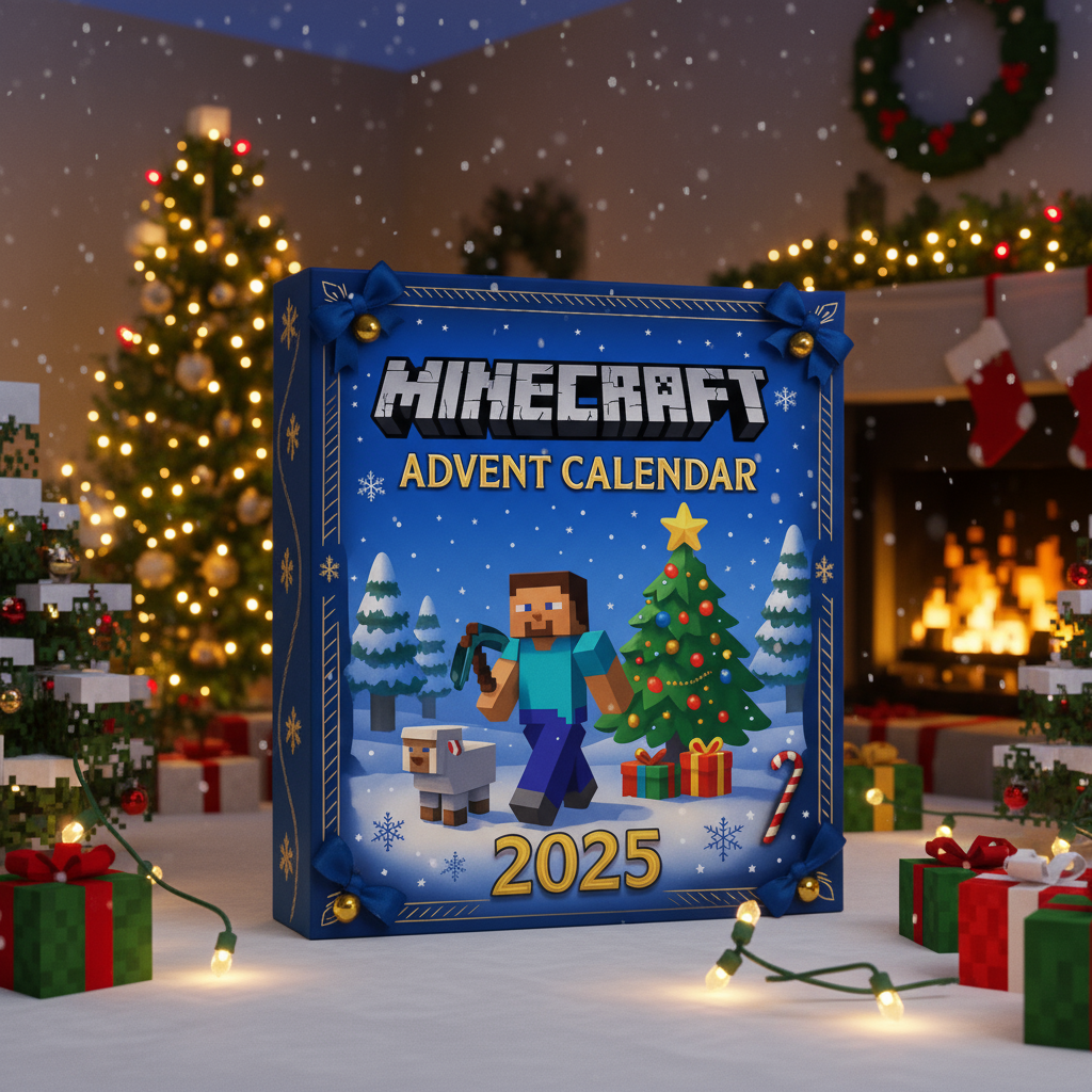 Calendrier de l’Avent Minecraft 2025